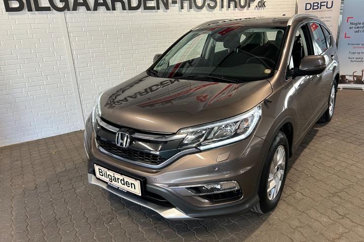 Brun Honda CR-V fra 2015 set udefra