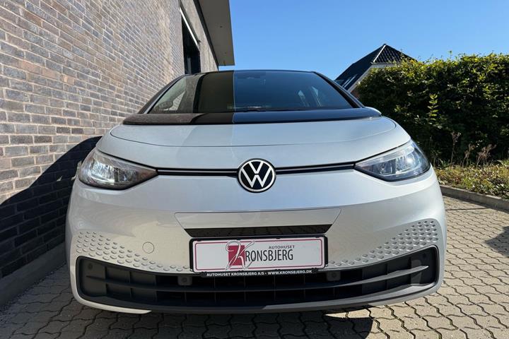 Sølv VW ID.3 fra 2021