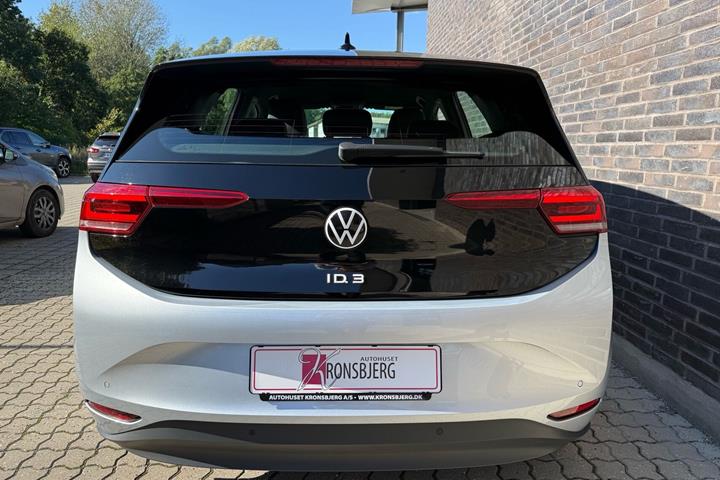 Sølv VW ID.3 fra 2021