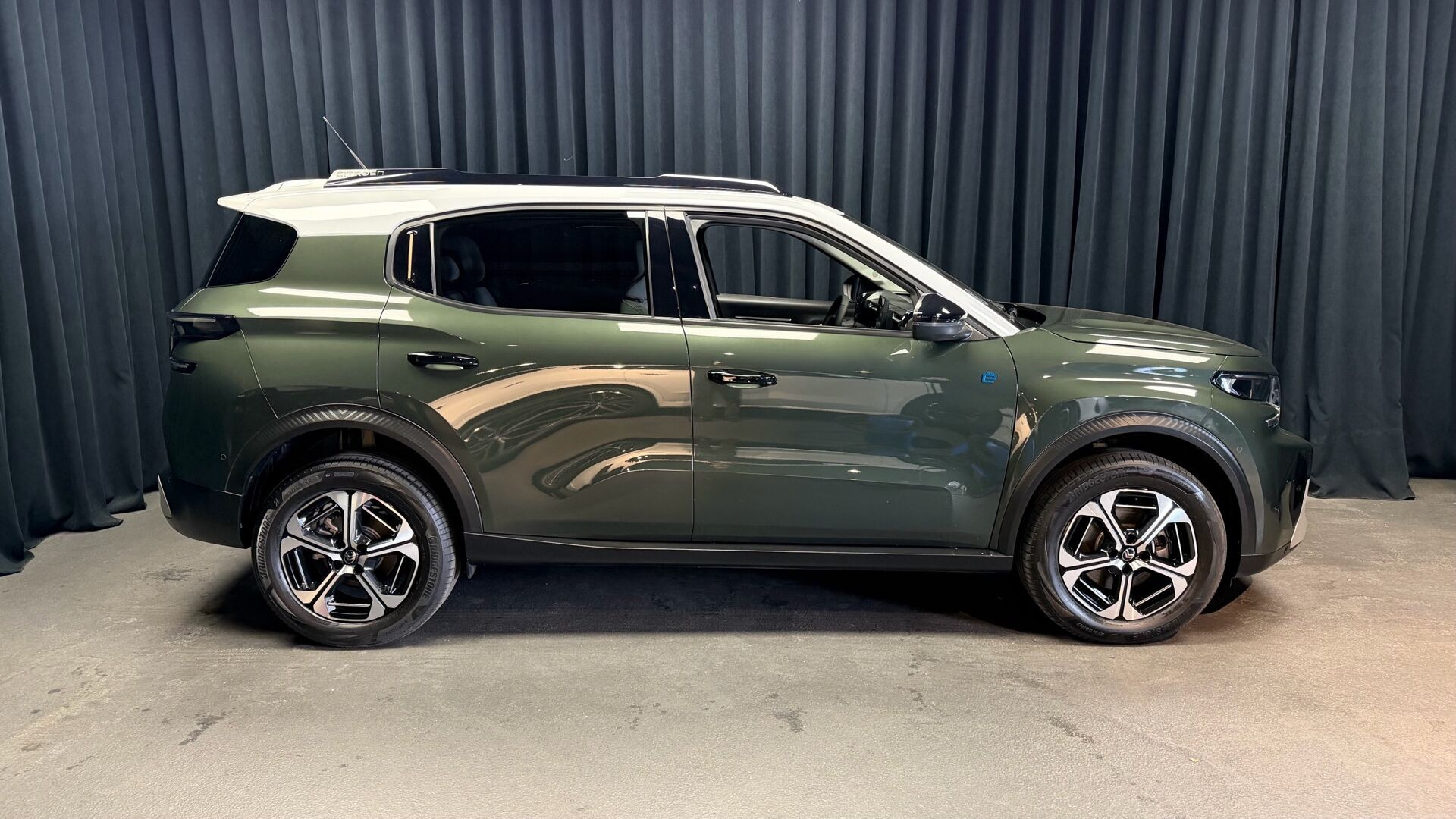 Grøn Citroën e-C3 Aircross fra 2025