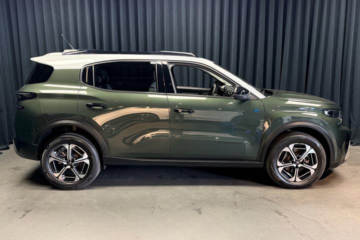 Grøn Citroën e-C3 Aircross fra 2025