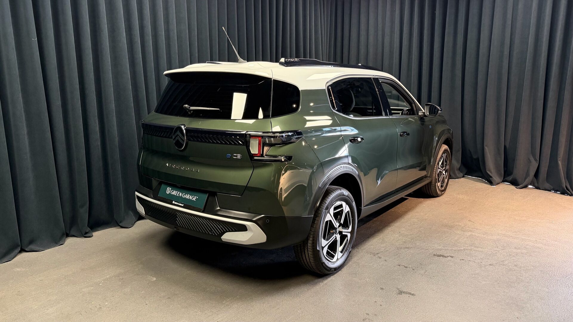 Grøn Citroën e-C3 Aircross fra 2025