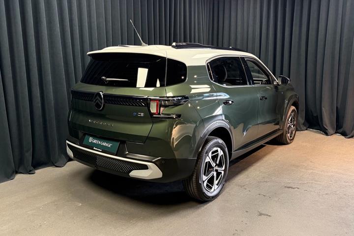 Grøn Citroën e-C3 Aircross fra 2025