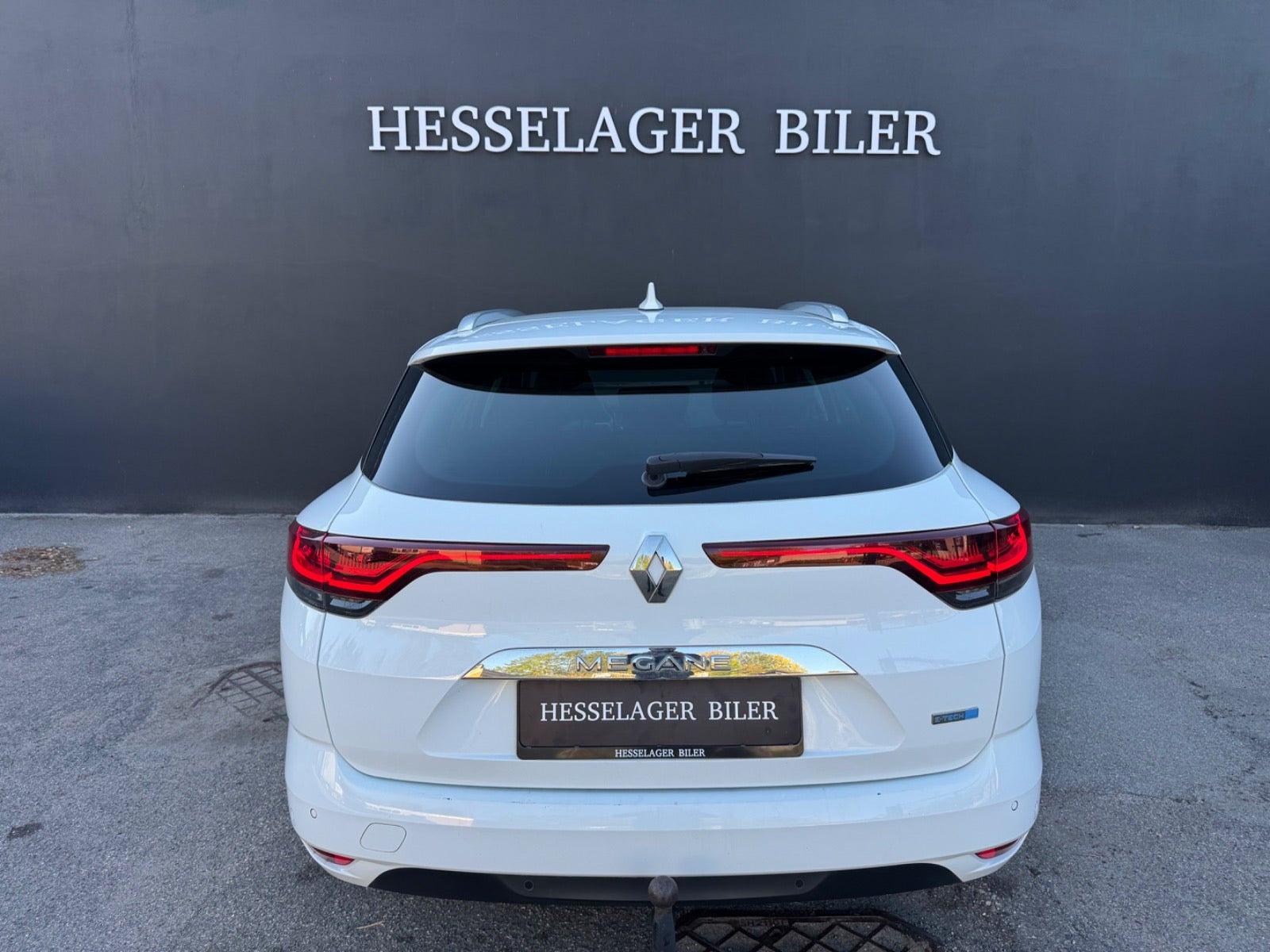 Hvid Renault Megane IV fra 2021