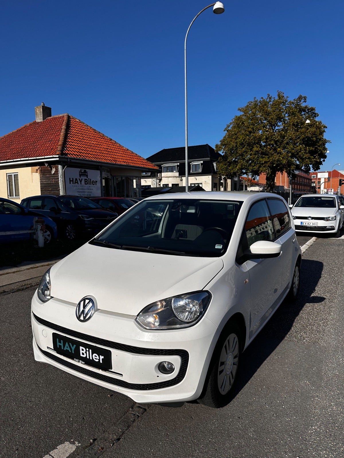 Hvid VW UP! fra 2015