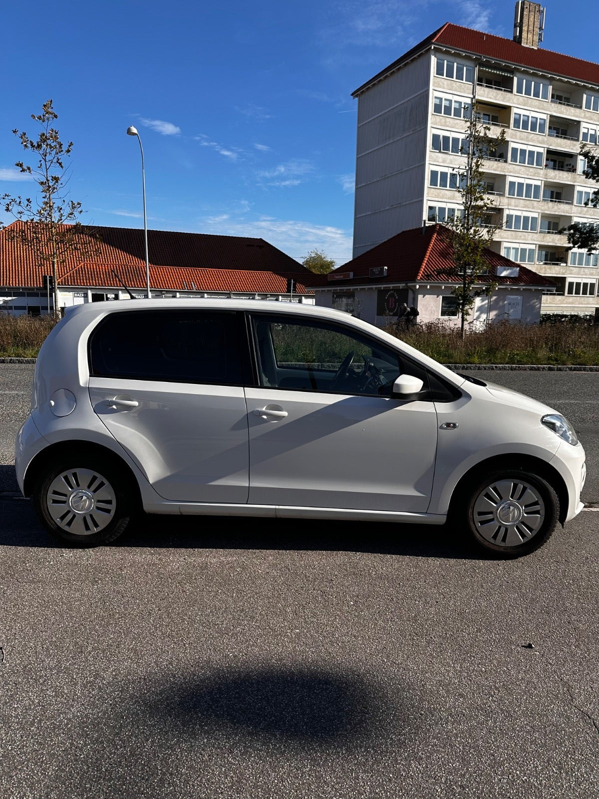 Hvid VW UP! fra 2015