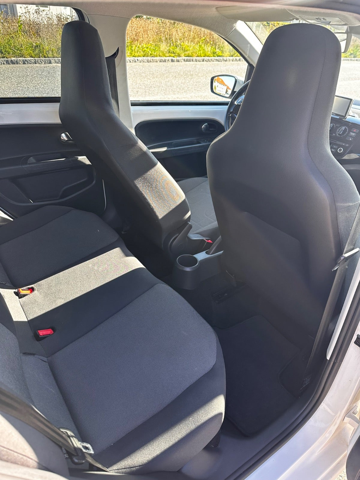 Hvid VW UP! fra 2015