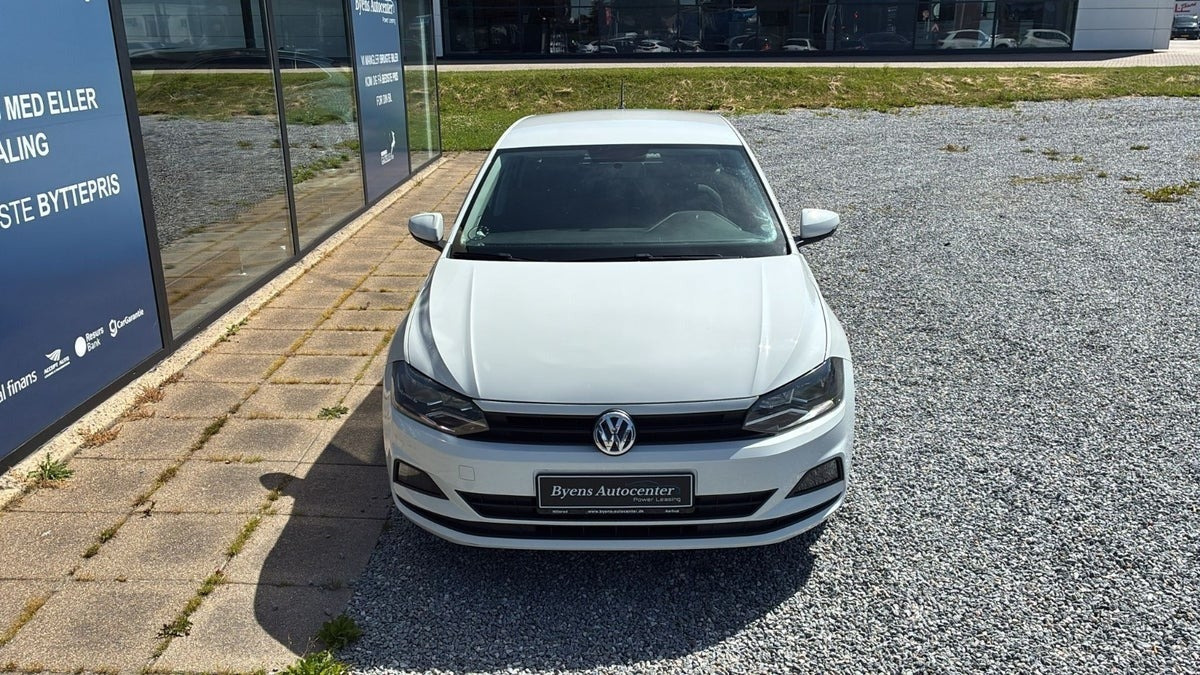 Hvid VW Polo fra 2018