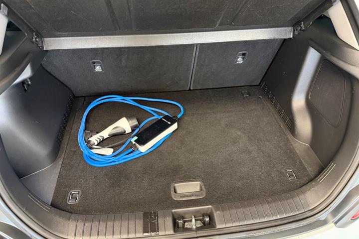 Hvid Hyundai Kona fra 2019