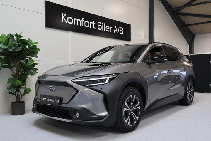 Grå Subaru Solterra fra 2022