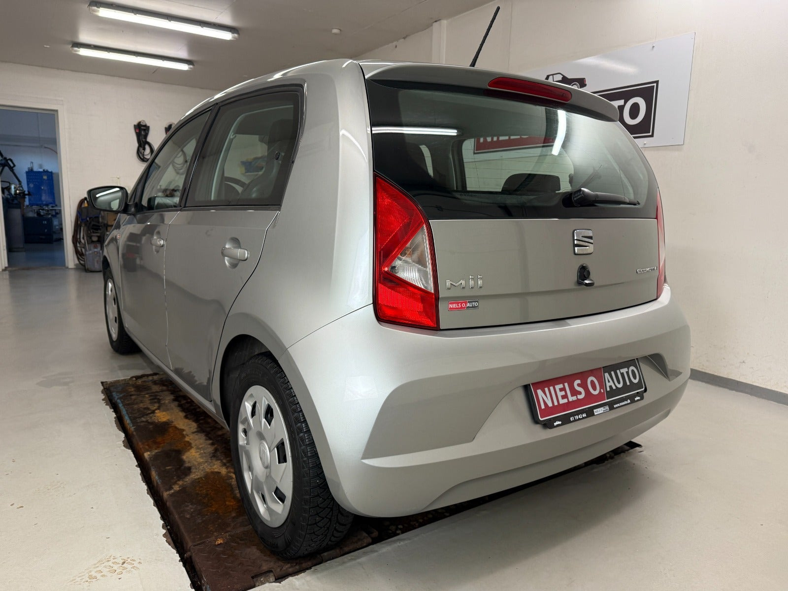Sølv Seat Mii fra 2017