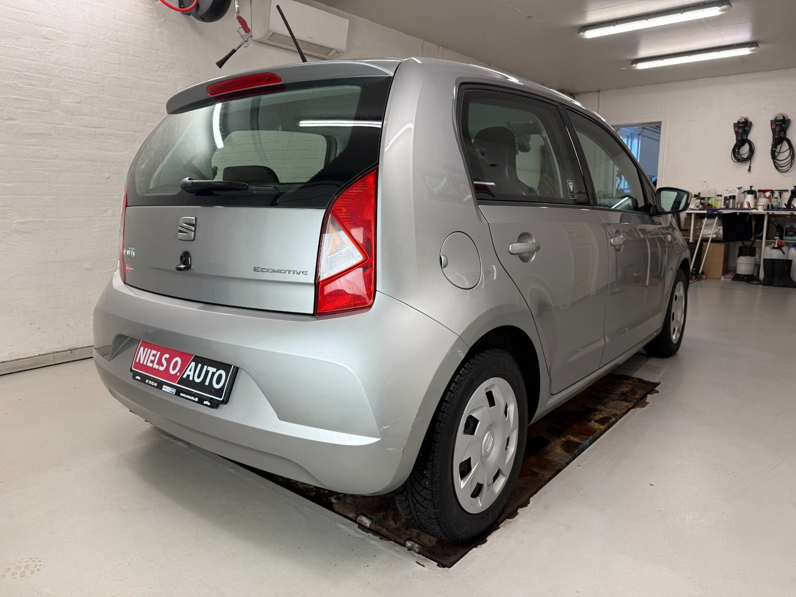 Sølv Seat Mii fra 2017