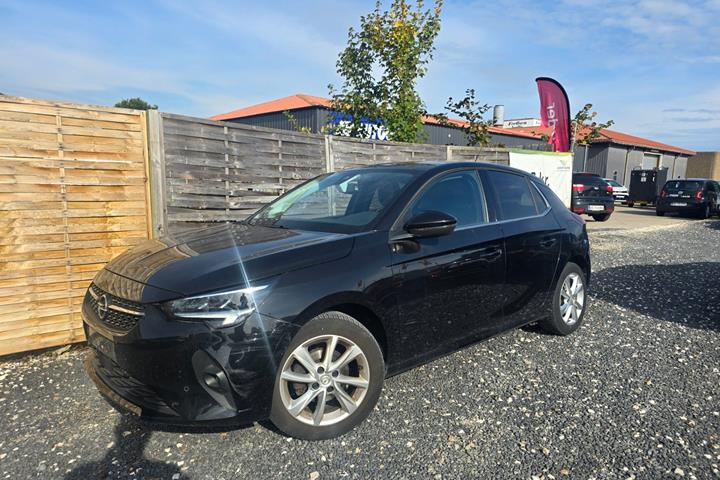 Sort Opel Corsa fra 2021