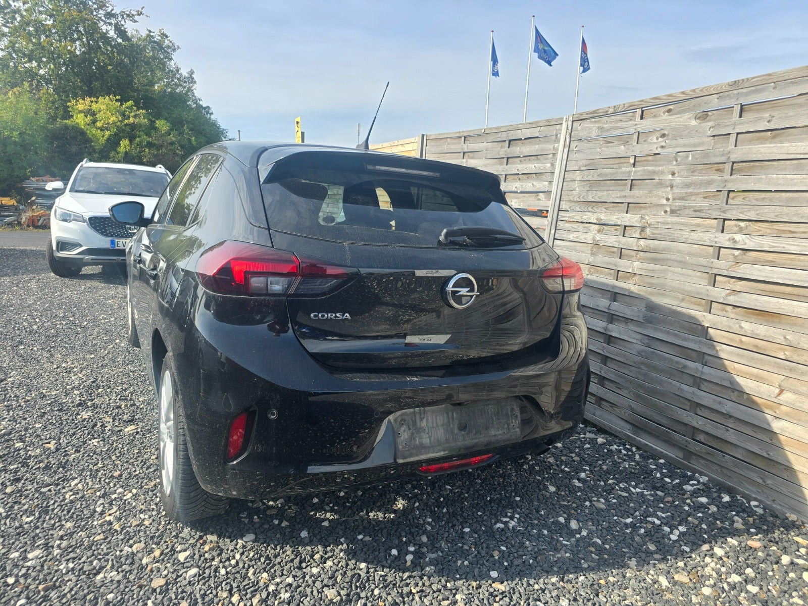 Sort Opel Corsa fra 2021