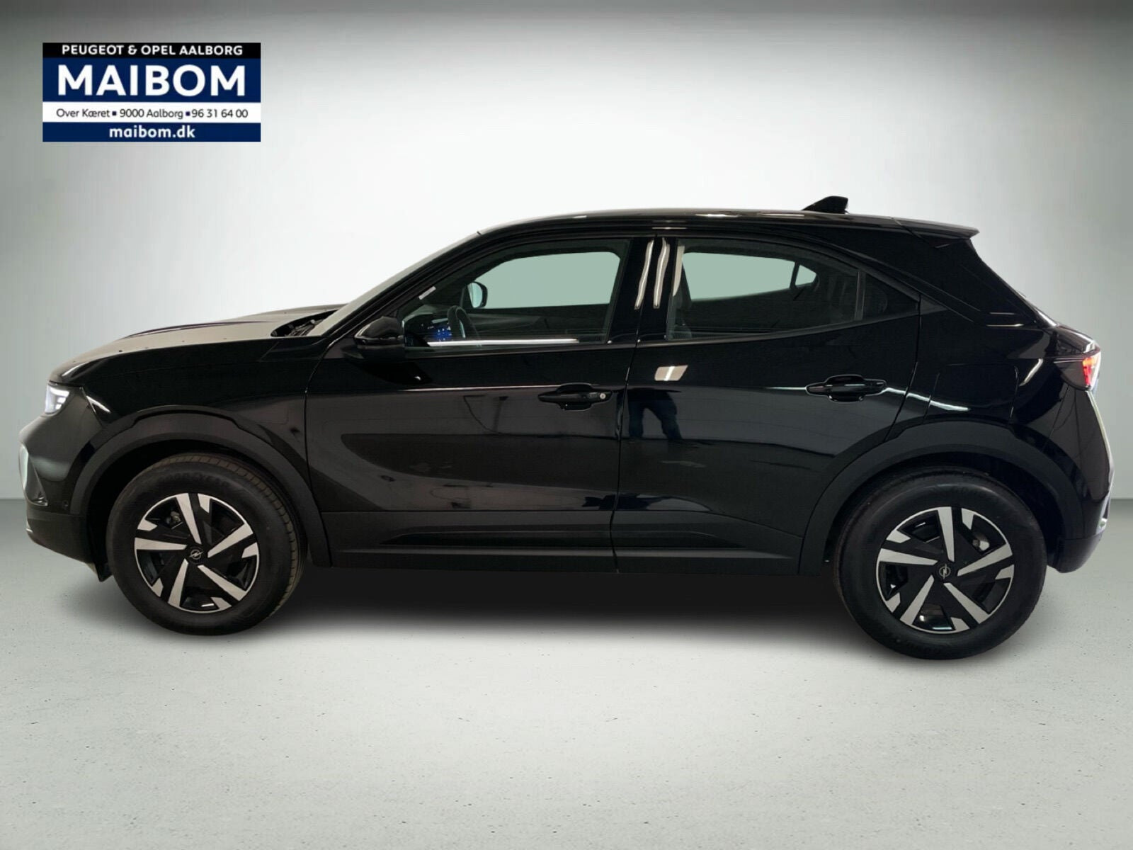 Sort Opel Mokka-e fra 2025