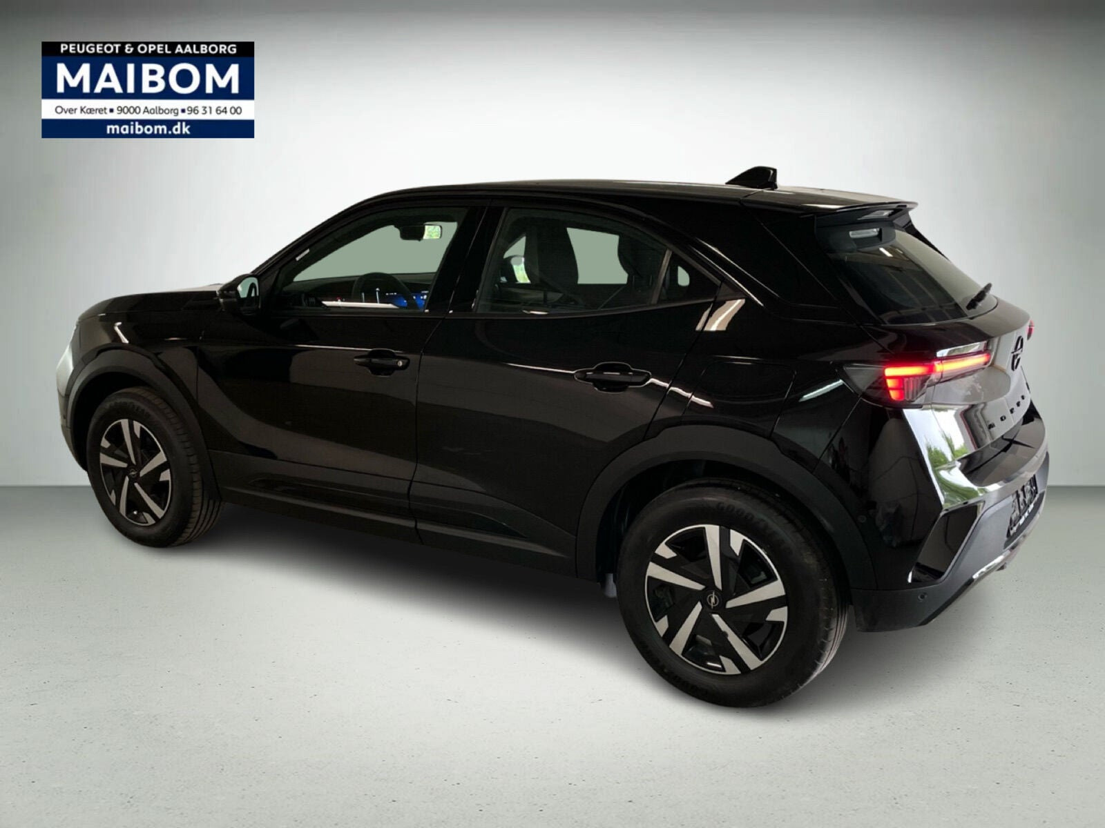 Sort Opel Mokka-e fra 2025