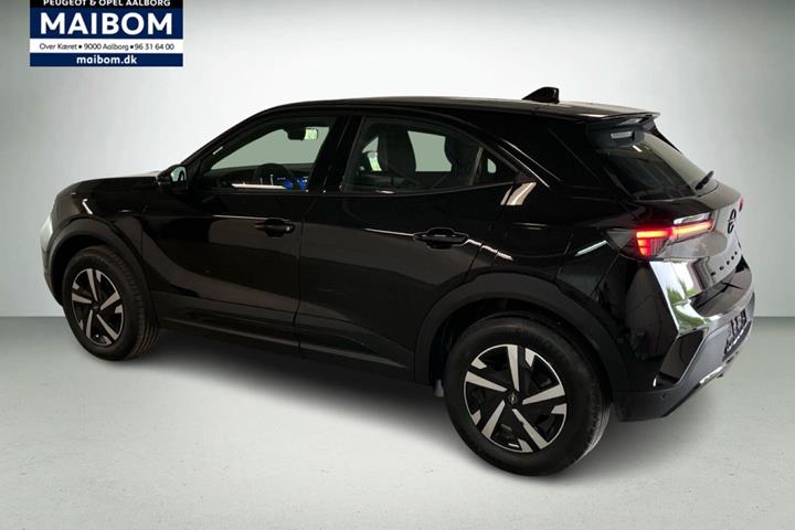 Sort Opel Mokka-e fra 2025
