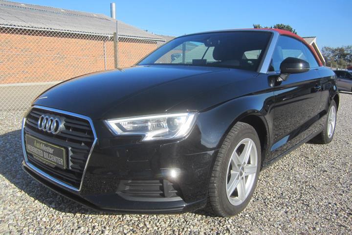 Sort Audi A3 fra 2018