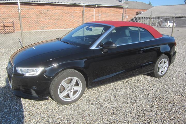 Sort Audi A3 fra 2018
