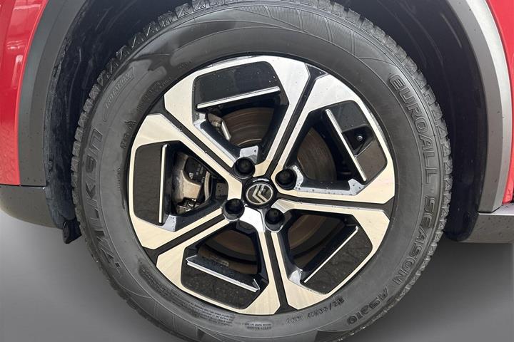 Rød Citroën e-C3 Aircross fra 2025