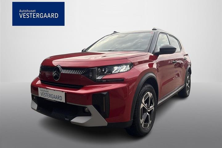 Rød Citroën e-C3 Aircross fra 2025