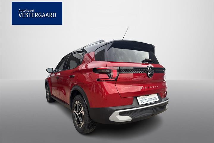 Rød Citroën e-C3 Aircross fra 2025