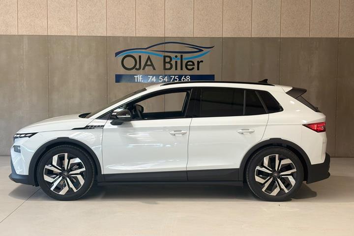 Hvid Skoda Elroq fra 2026