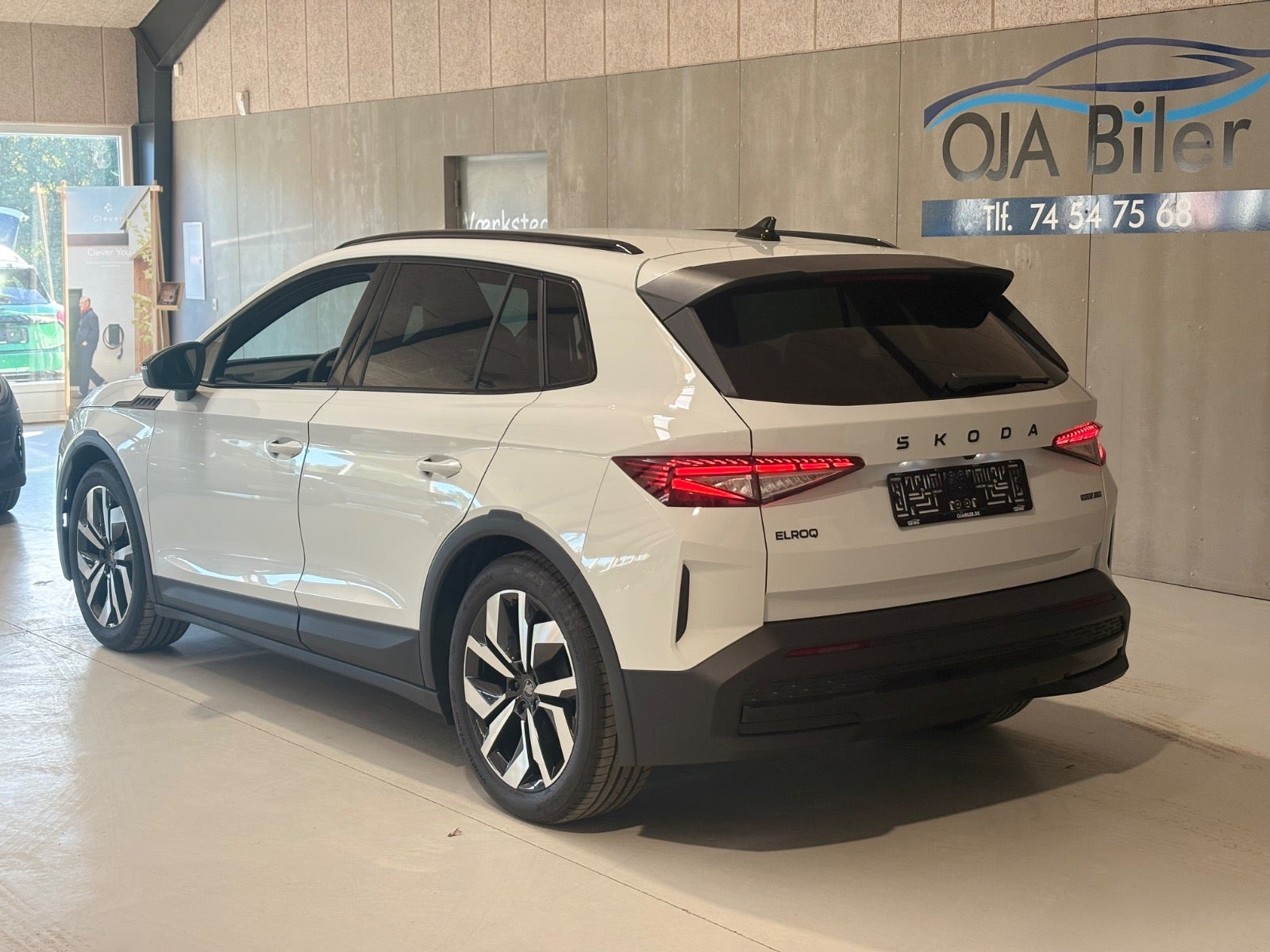 Hvid Skoda Elroq fra 2026