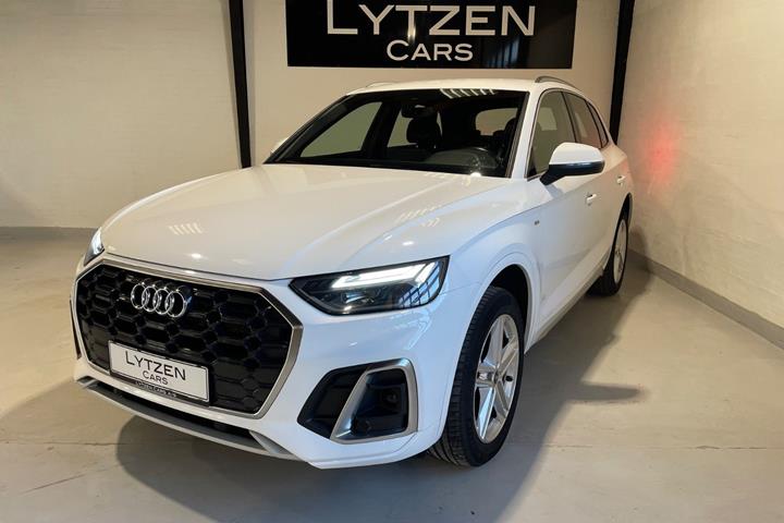 Hvid Audi Q5 fra 2022