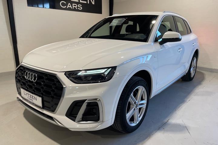 Hvid Audi Q5 fra 2022