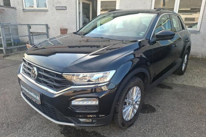 Sort VW T-Roc fra 2020