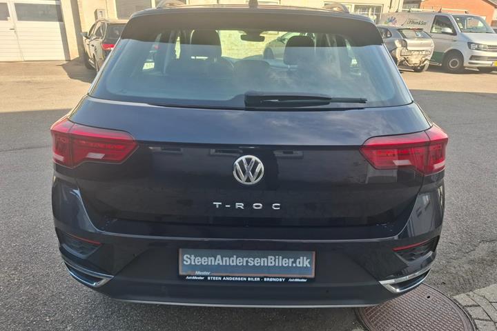 Sort VW T-Roc fra 2020