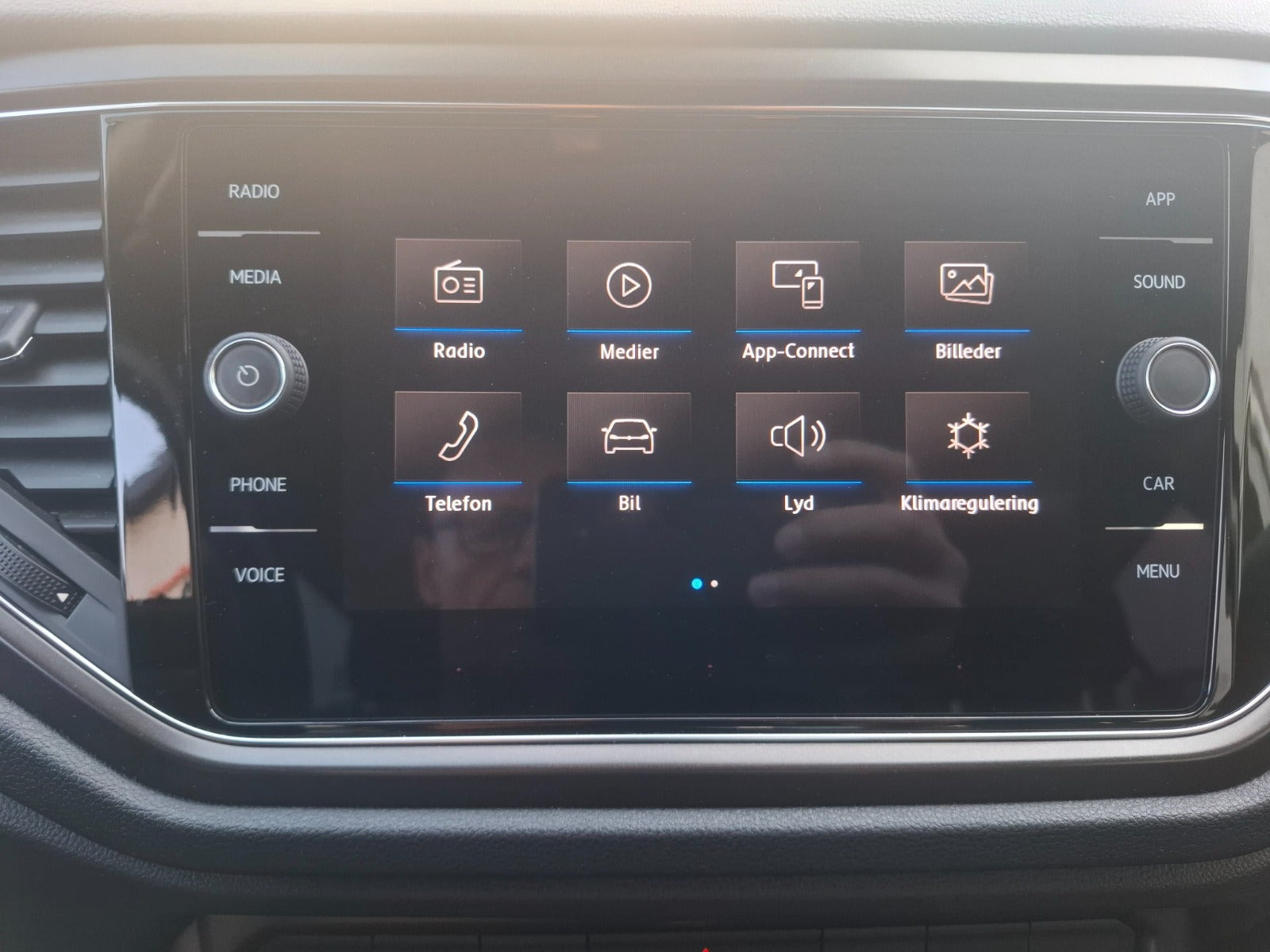 Sort VW T-Roc fra 2020