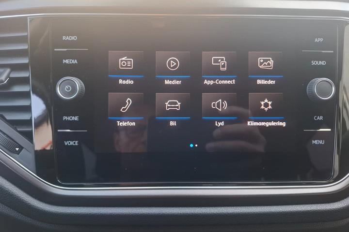 Sort VW T-Roc fra 2020