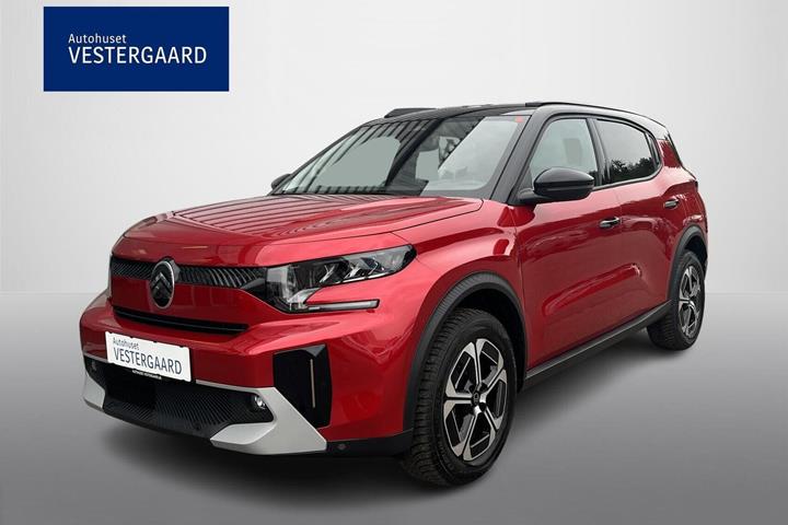 Rød Citroën e-C3 Aircross fra 2026