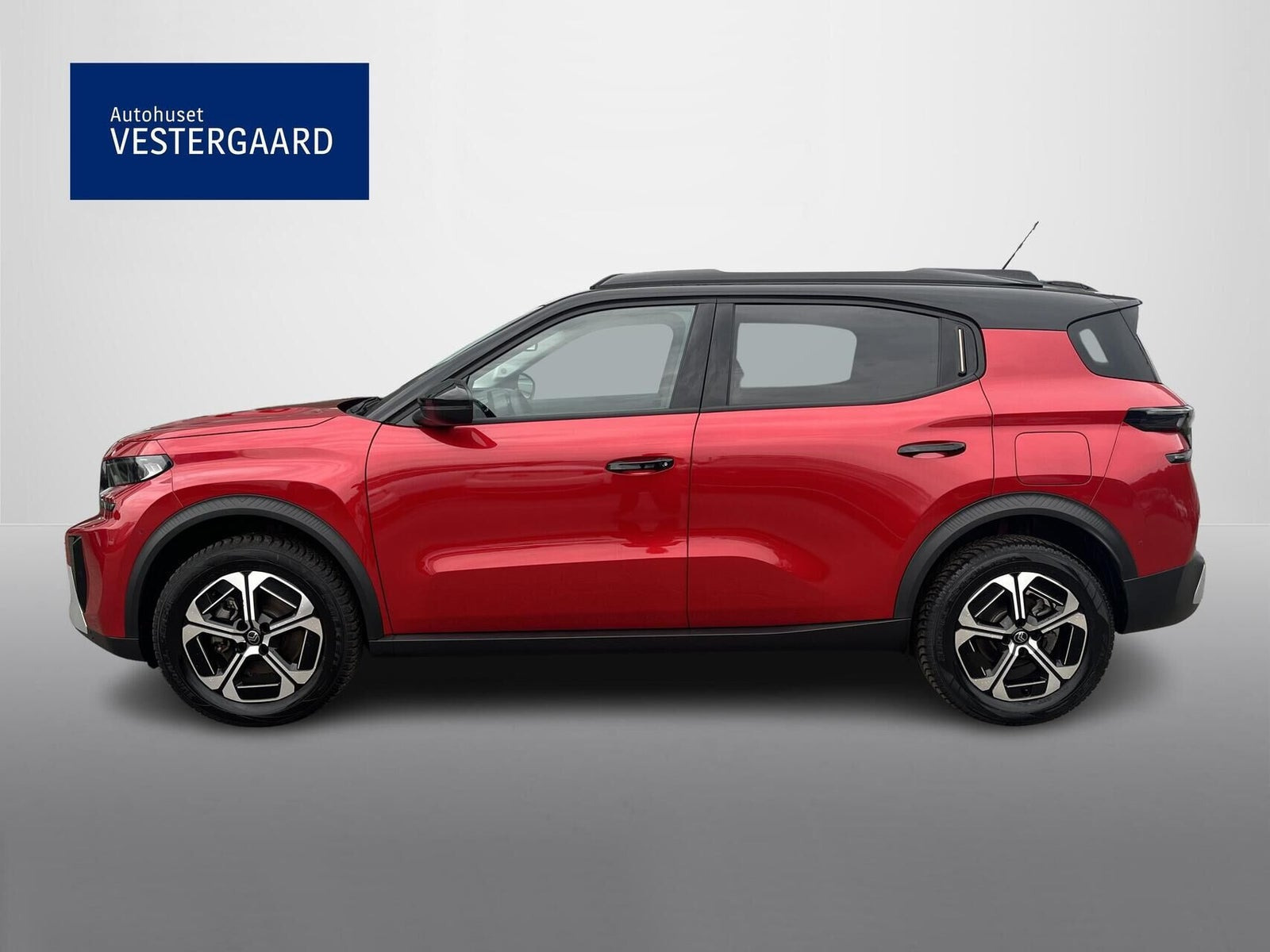 Rød Citroën e-C3 Aircross fra 2026