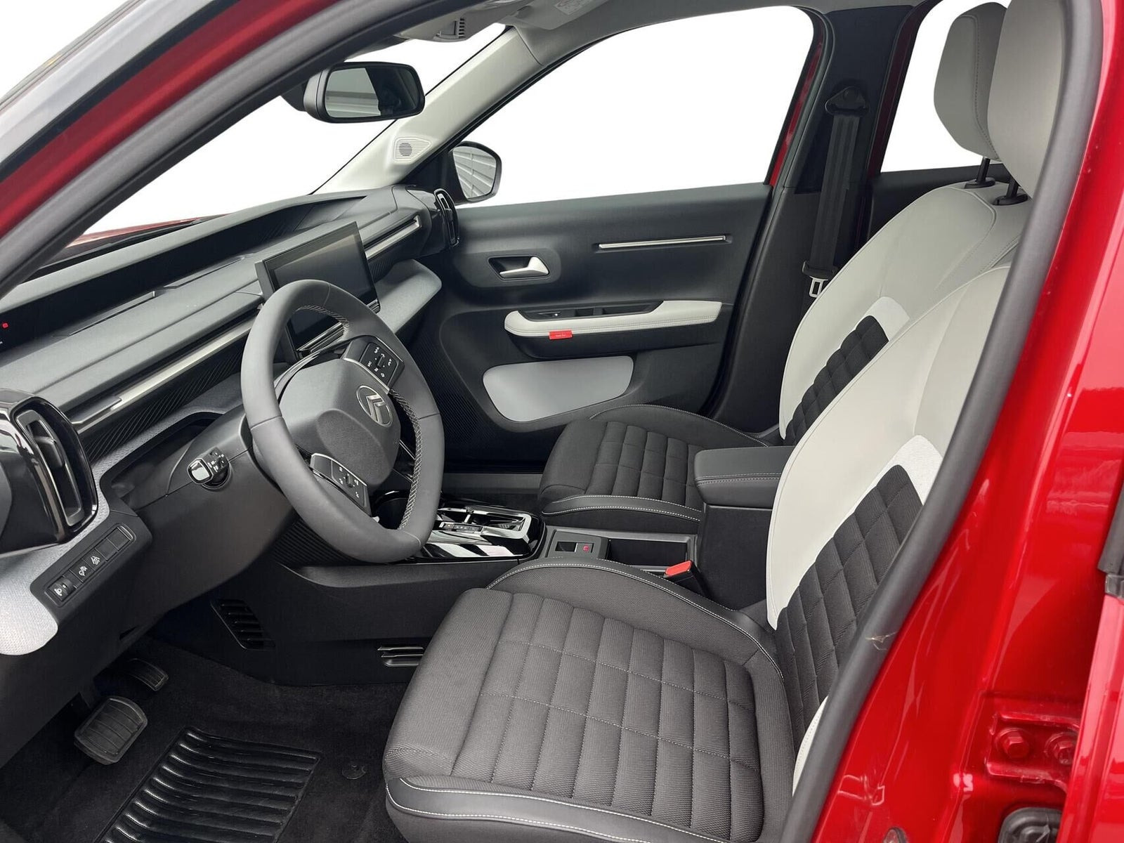 Rød Citroën e-C3 Aircross fra 2026