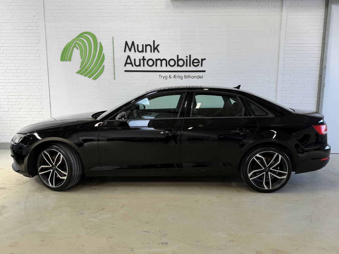 Sort Audi A4 fra 2018