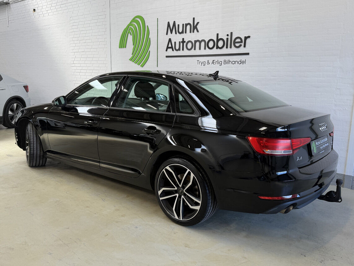 Sort Audi A4 fra 2018