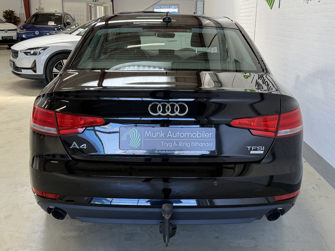 Sort Audi A4 fra 2018