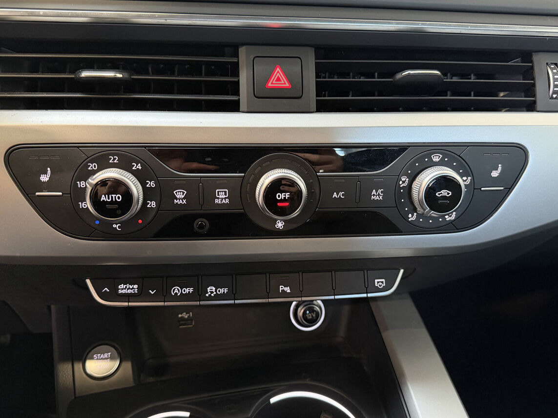Sort Audi A4 fra 2018