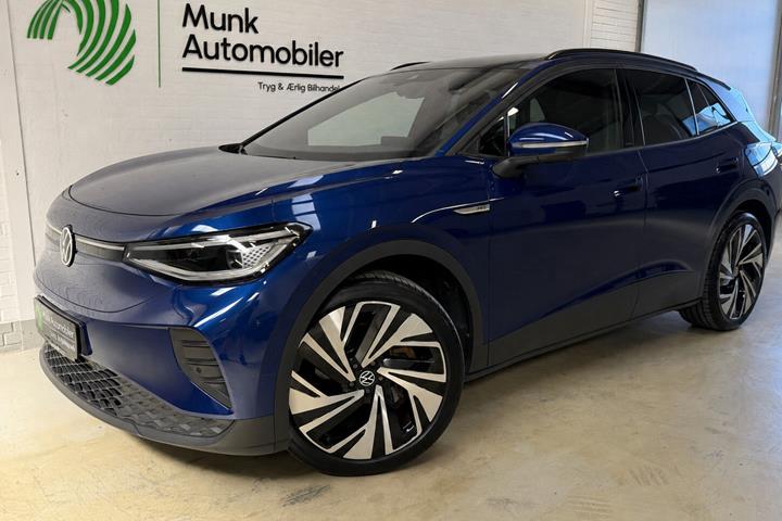 Blå VW ID.4 fra 2022