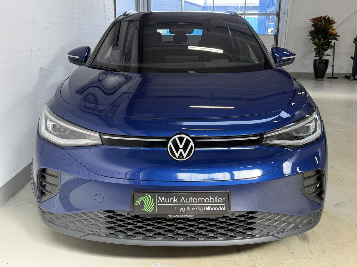 Blå VW ID.4 fra 2022