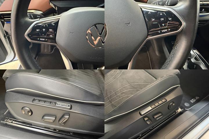 Hvid VW ID.4 fra 2023