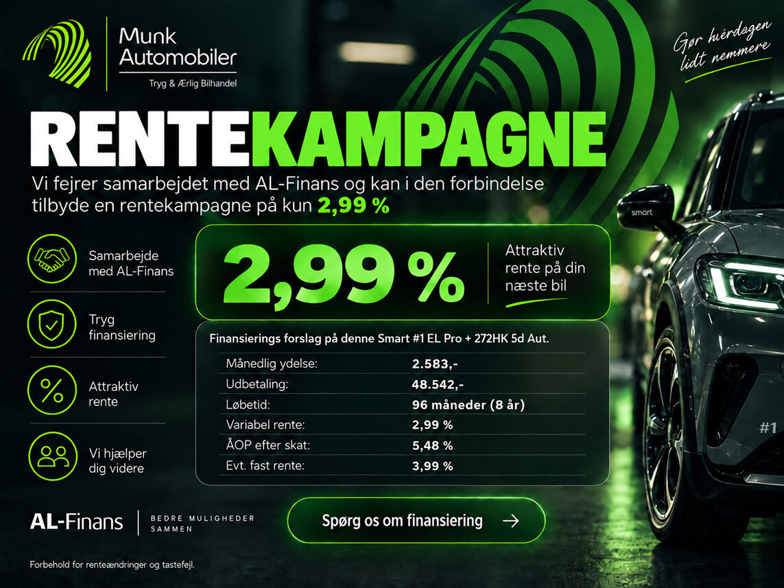 Sort Smart #1 fra 2023