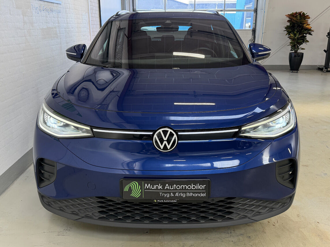 Blå VW ID.4 fra 2022