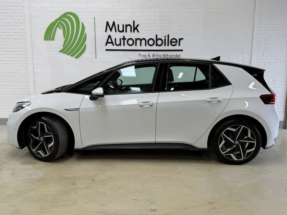 Hvid VW ID.3 fra 2023