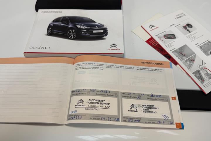 Grøn Citroën C3 fra 2016