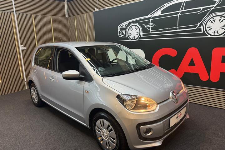 Sølv VW UP! fra 2016