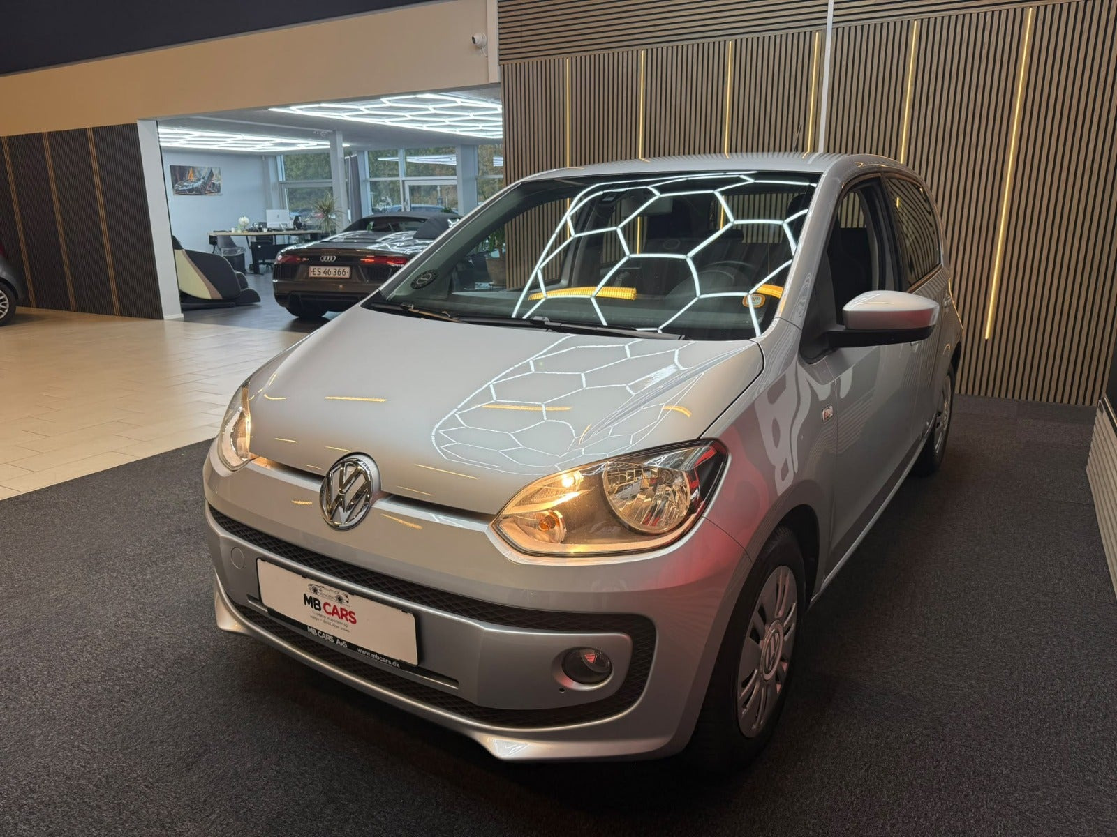 Sølv VW UP! fra 2016